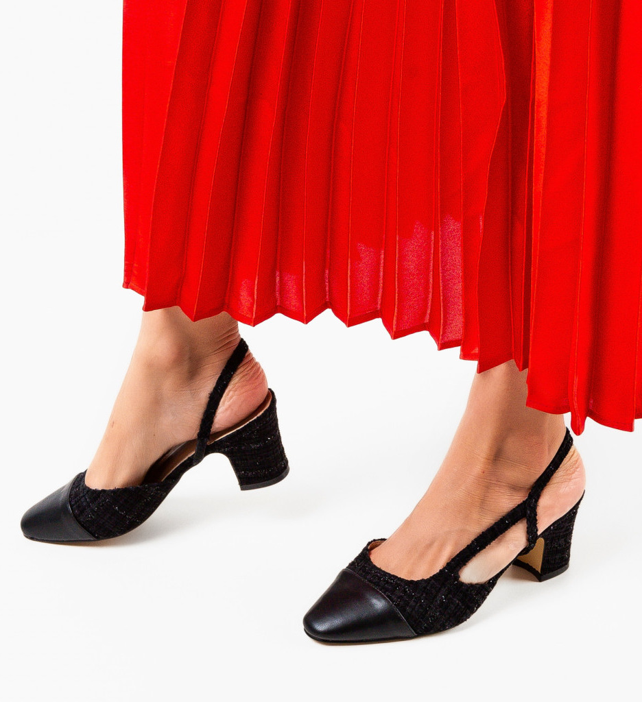 Pantofi Gomez Negri | Eleganță și Stil - imagine 2