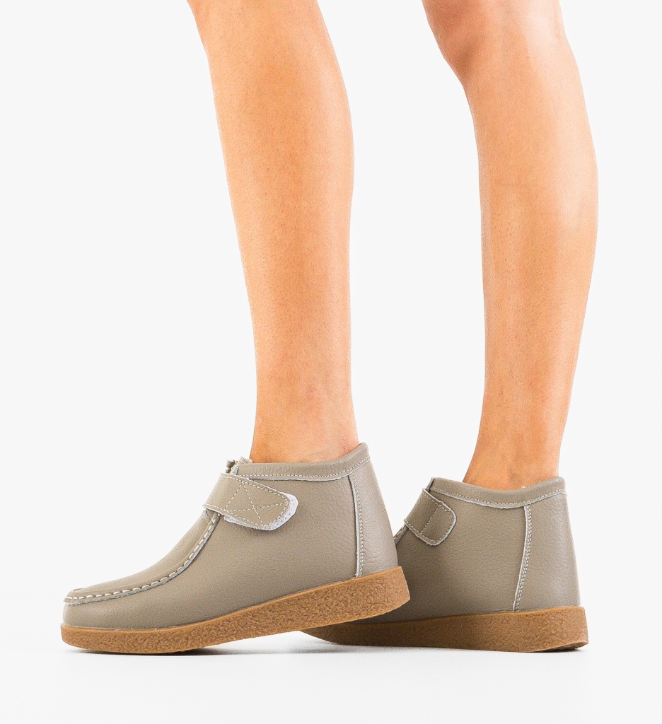 Pantofi Casual Debir Gri - Confort și Stil Zilnic - imagine 3