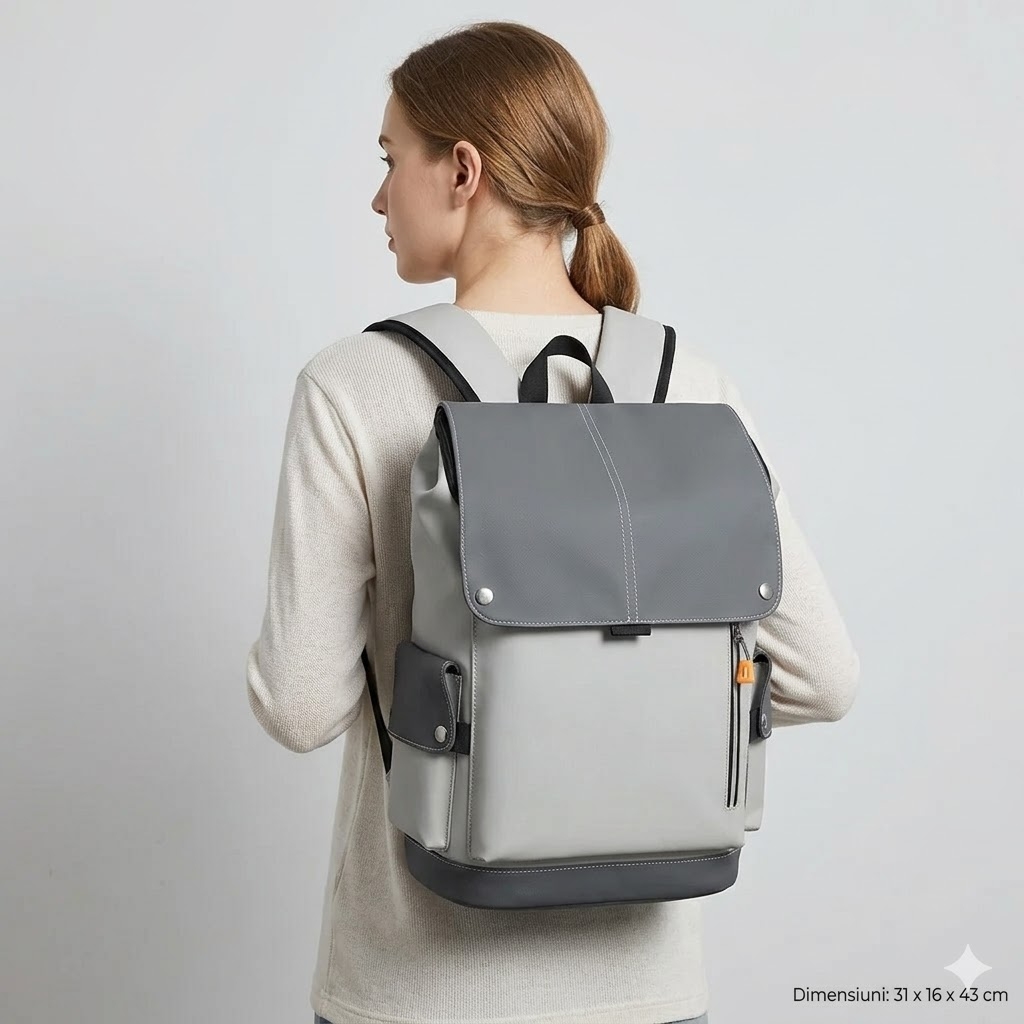 Rucsac Picadili GT3743 Gri Impermeabil - imagine 9
