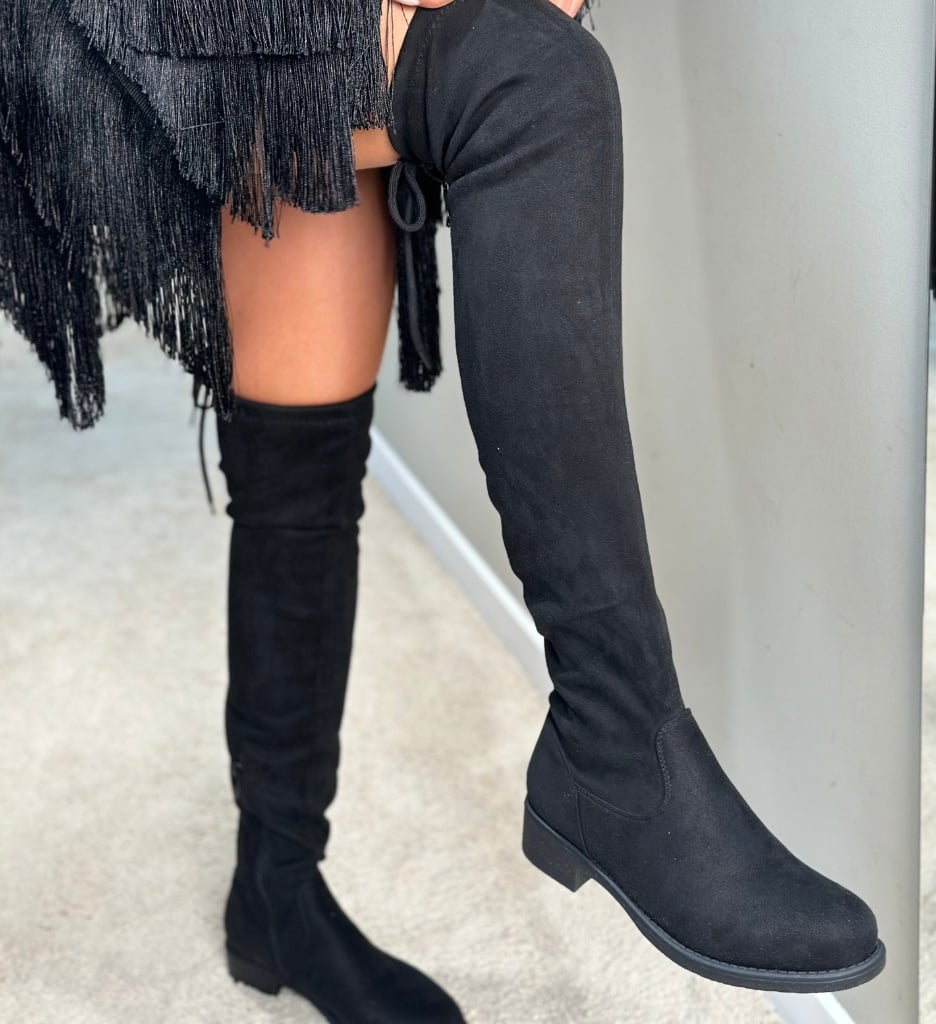 Cizme Dama Melio Negre - Eleganță și Stil - imagine 3