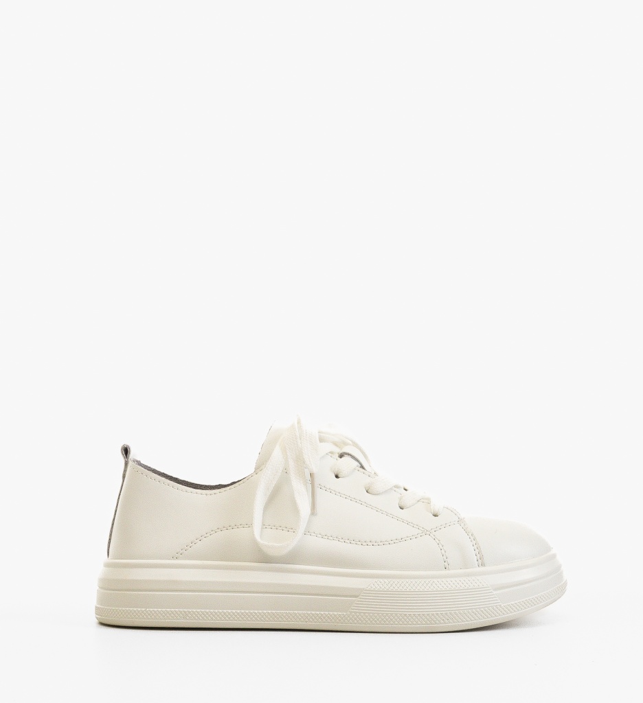 Sneakers Dama Kleo Albi - Confort și Stil - imagine 7