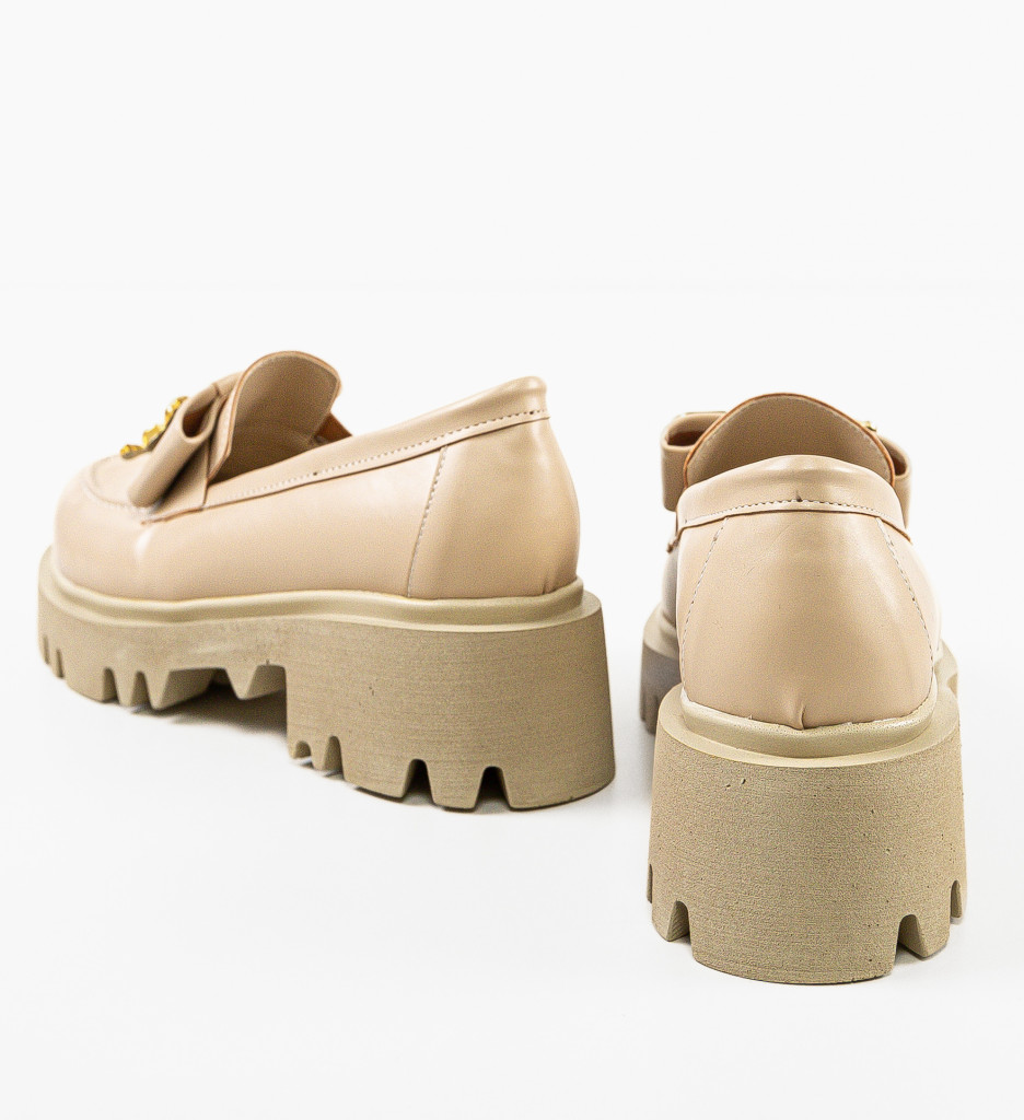 Pantofi Casual Berry Bej - Confort și Stil Zilnic - imagine 8