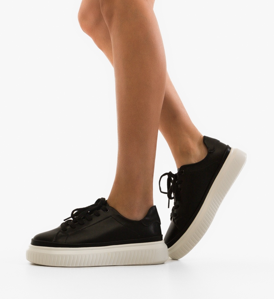 Sneakers Spoke Negri - Confort și Stil - imagine 3