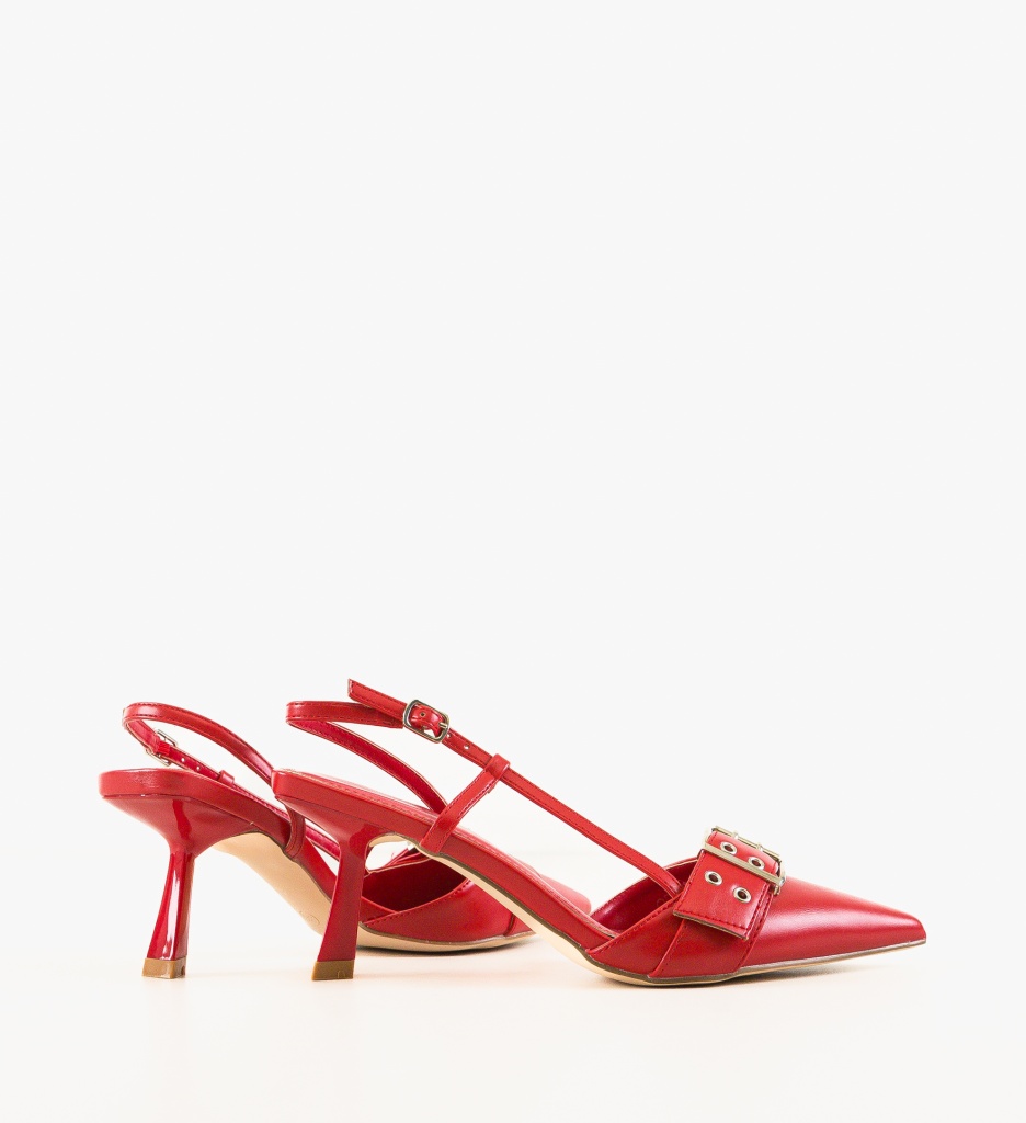 Chuks Rosii Dama - Toc Elegant pentru Orice Ocazie - imagine 3