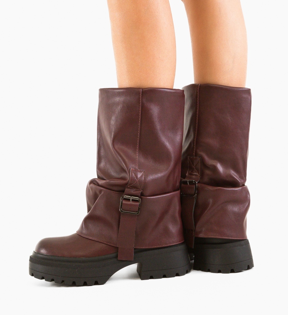 Cizme Dama Grena Elegante - Comfort Premium - imagine 2