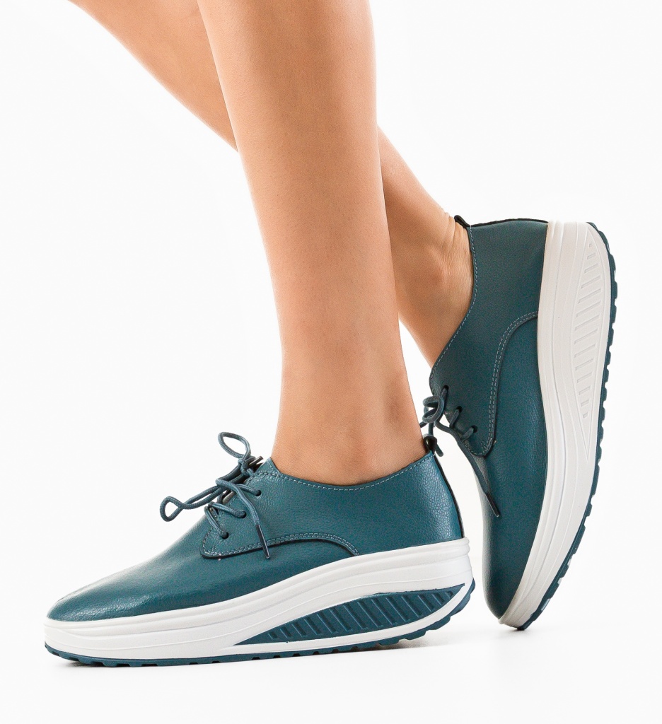 Kleak Pantofi Casual Albastri - Confort Zilnic - imagine 5