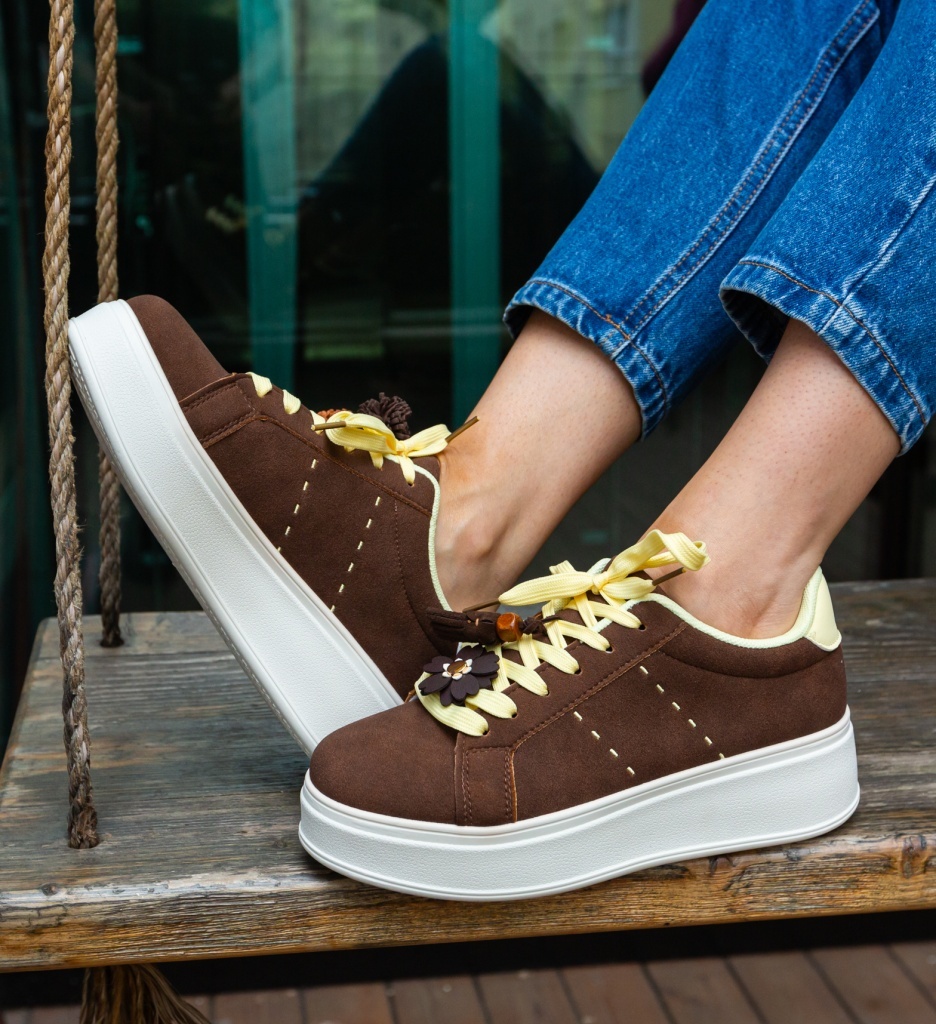 Sneakers Dama Kukar Maro Confort și Stil - imagine 4