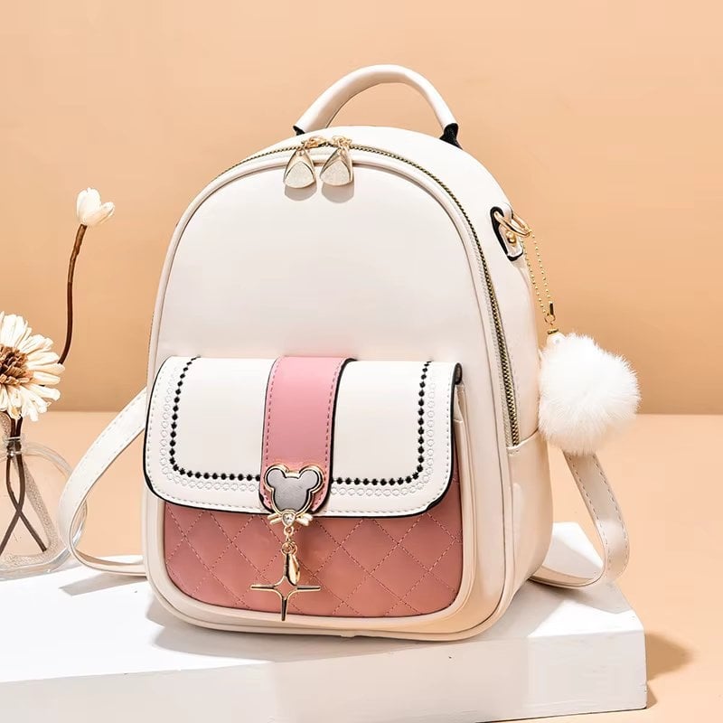 Rucsac Dama Picadili Minnie Elegant Crem