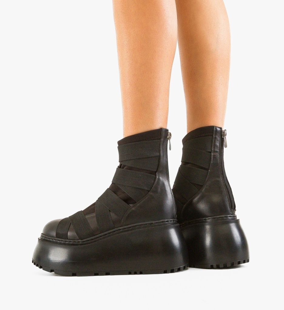 Ghete Dama Geratomo Negre | Stil & Confort - imagine 5