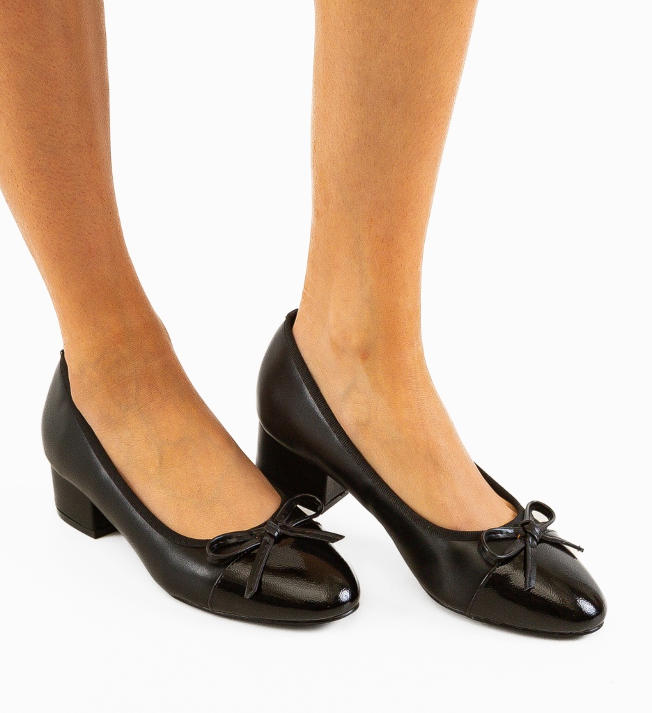 Pantofi Onar Negri | Eleganță și Stil - imagine 3
