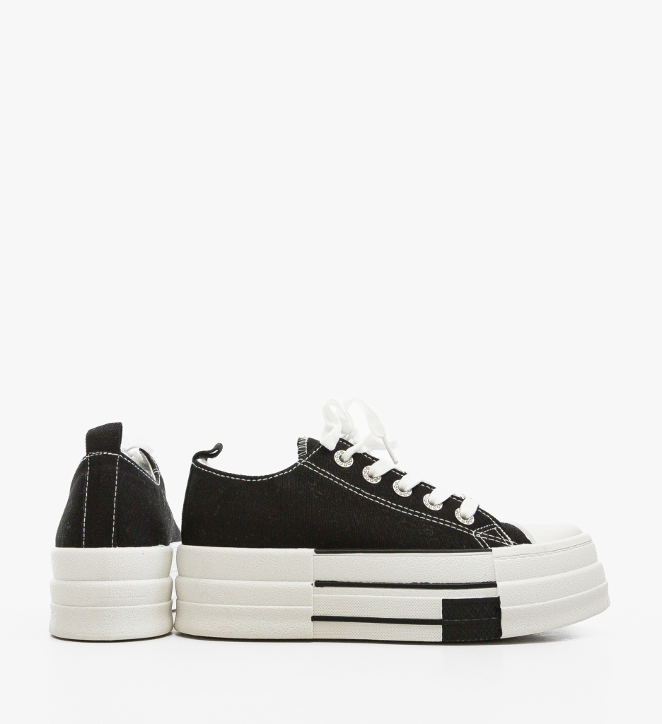 Sneakers Dama Heyh Negri - Confort și Stil Sport - imagine 4
