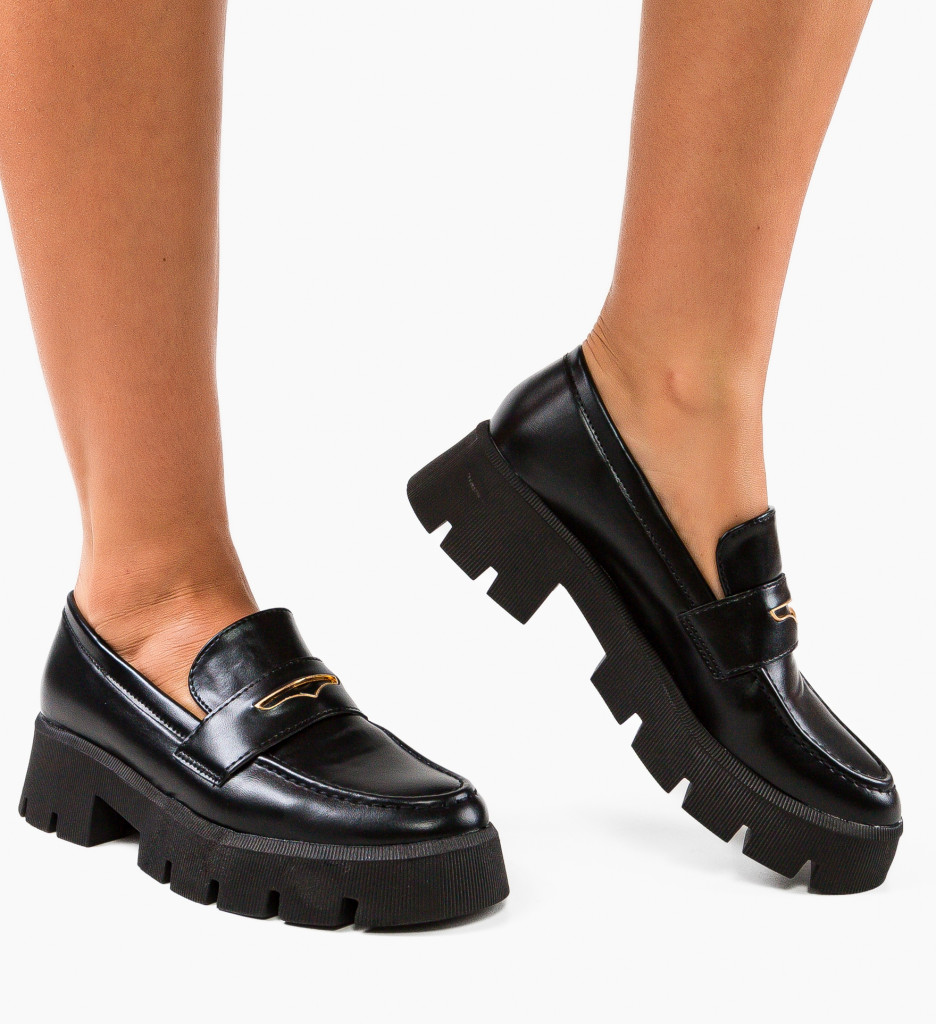Pantofi Casual House Negre - Confort și Stil - imagine 5