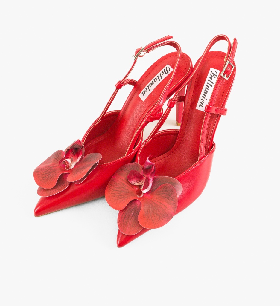 Pantofi Dama Ishaq Rosii - Eleganță și Stil - imagine 5