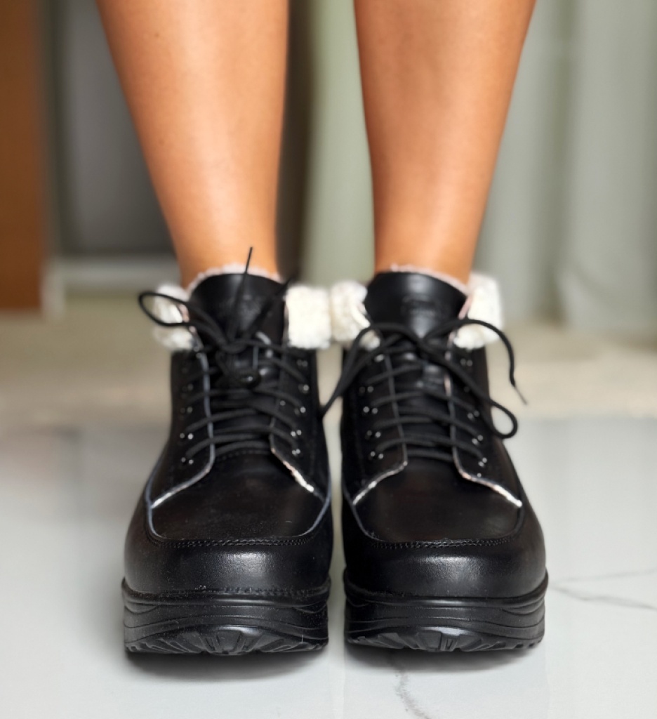 Pantofi Casual Blind Negri - Eleganță Discretă - imagine 2