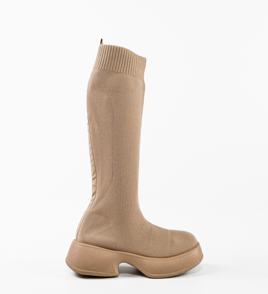 Cizme Dama Meritite Bej - Eleganta si Confort - imagine 4