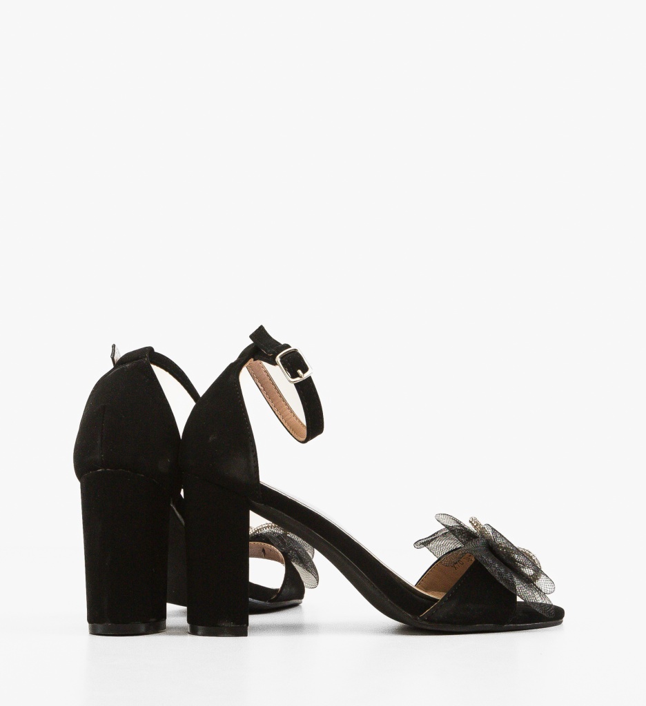 Sandale Demena Negre | Eleganță și Stil - imagine 4