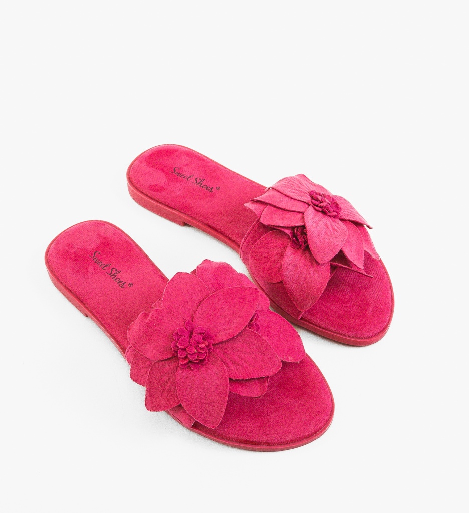 Papuci Dama Webb Fuchsia - Confort și Eleganță - imagine 3
