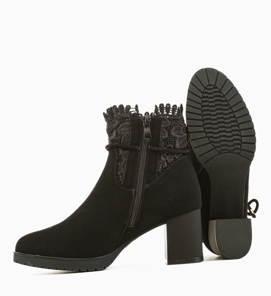 Botine Nelnel Negre | Eleganță și Confort - imagine 6