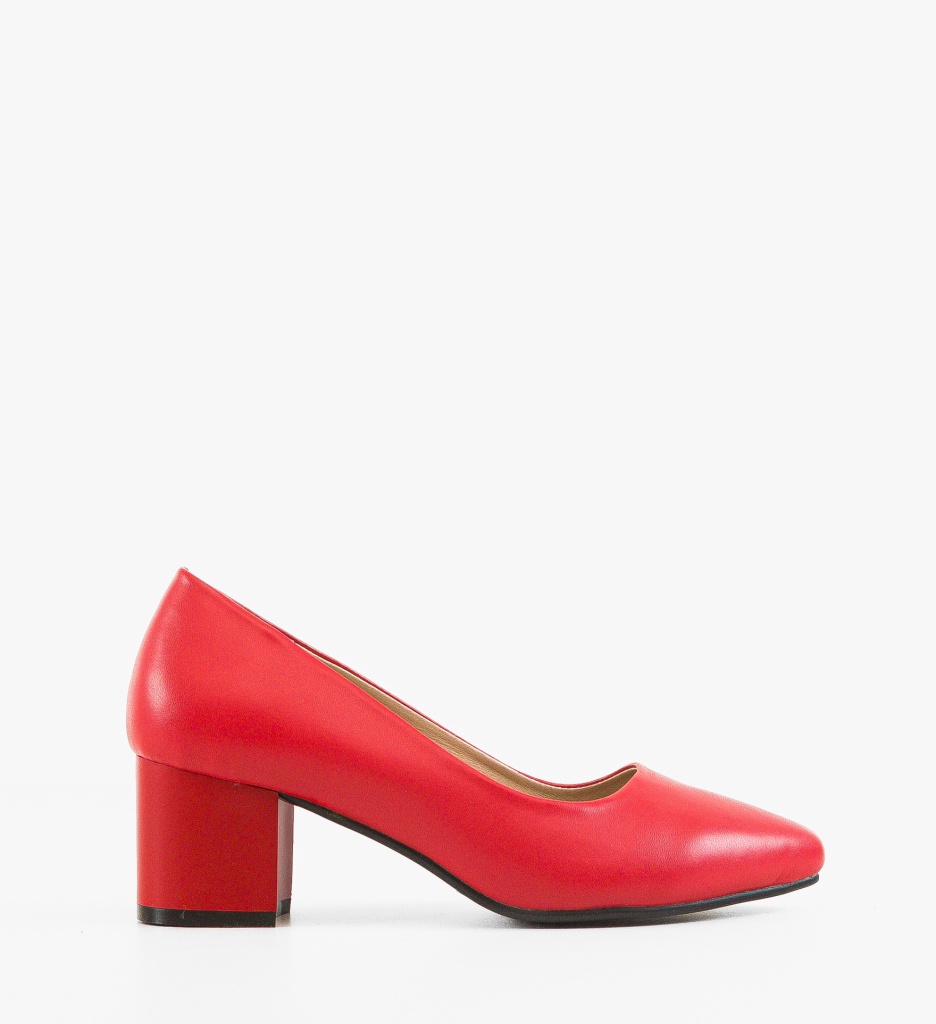 Pantofi Perkins Rosii - Eleganță și Stil - imagine 7