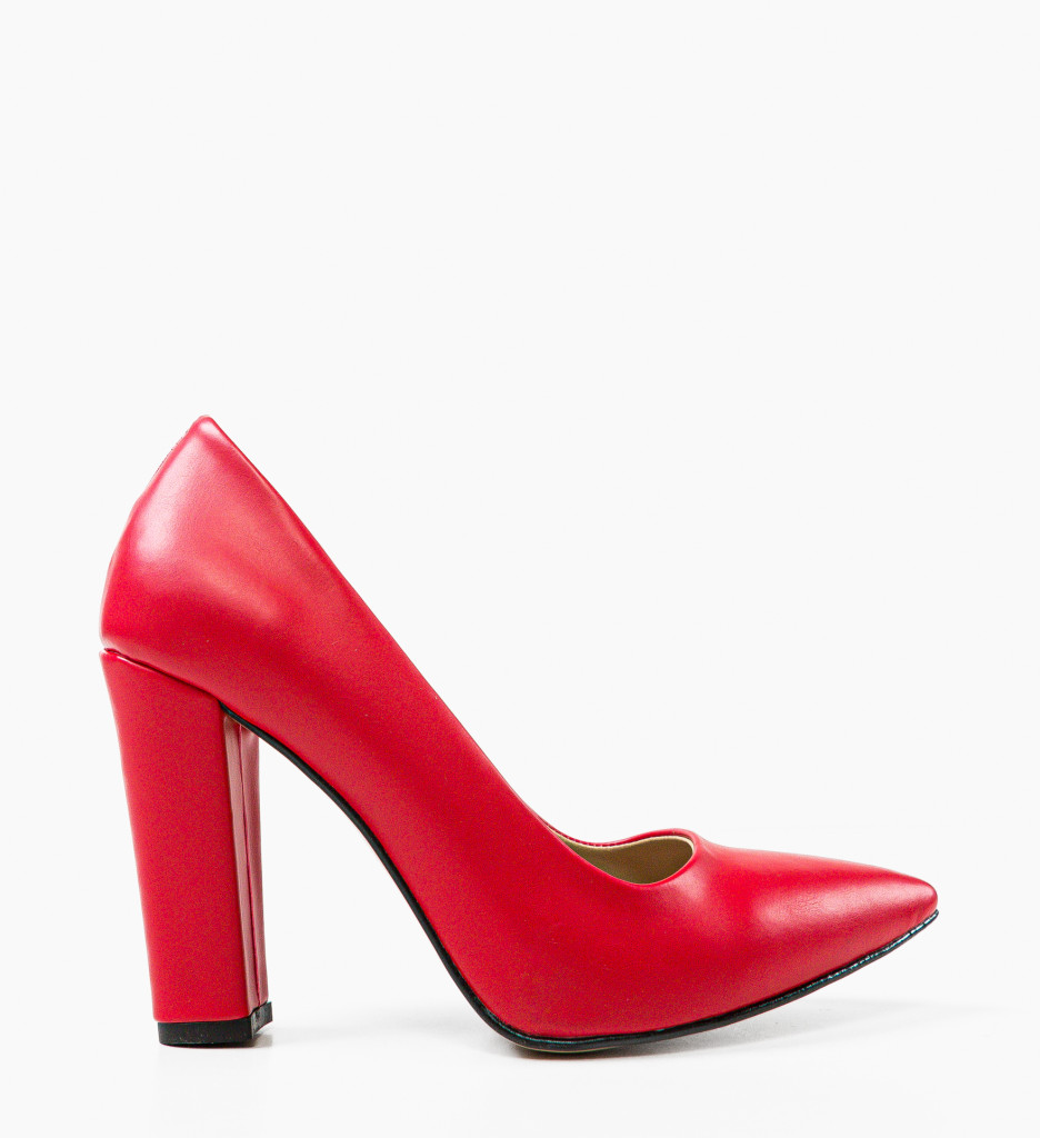 Pantofi Clash Rosii - Eleganță și Stil - imagine 5