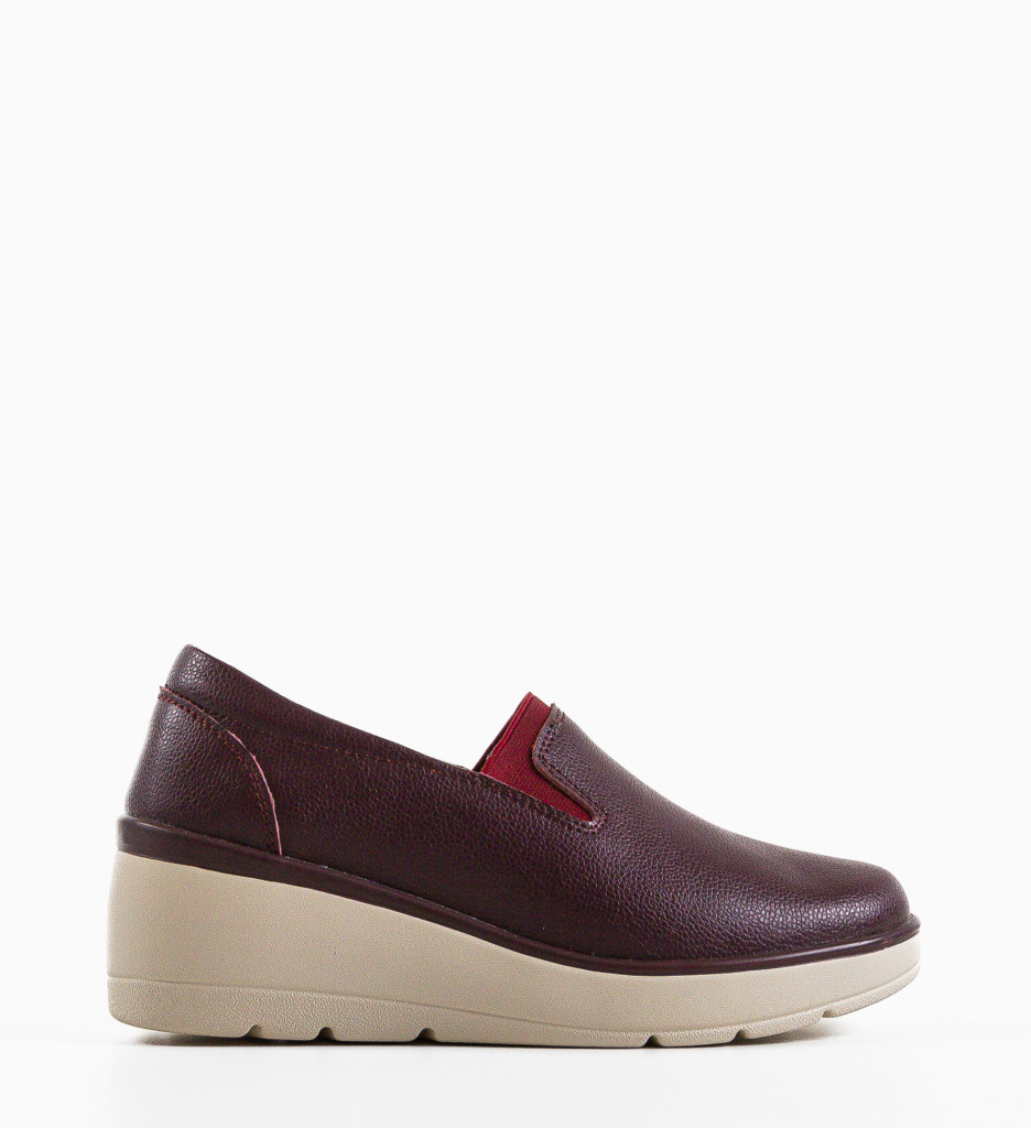 Pantofi Casual Yanam Grena - Confort & Stil - imagine 4