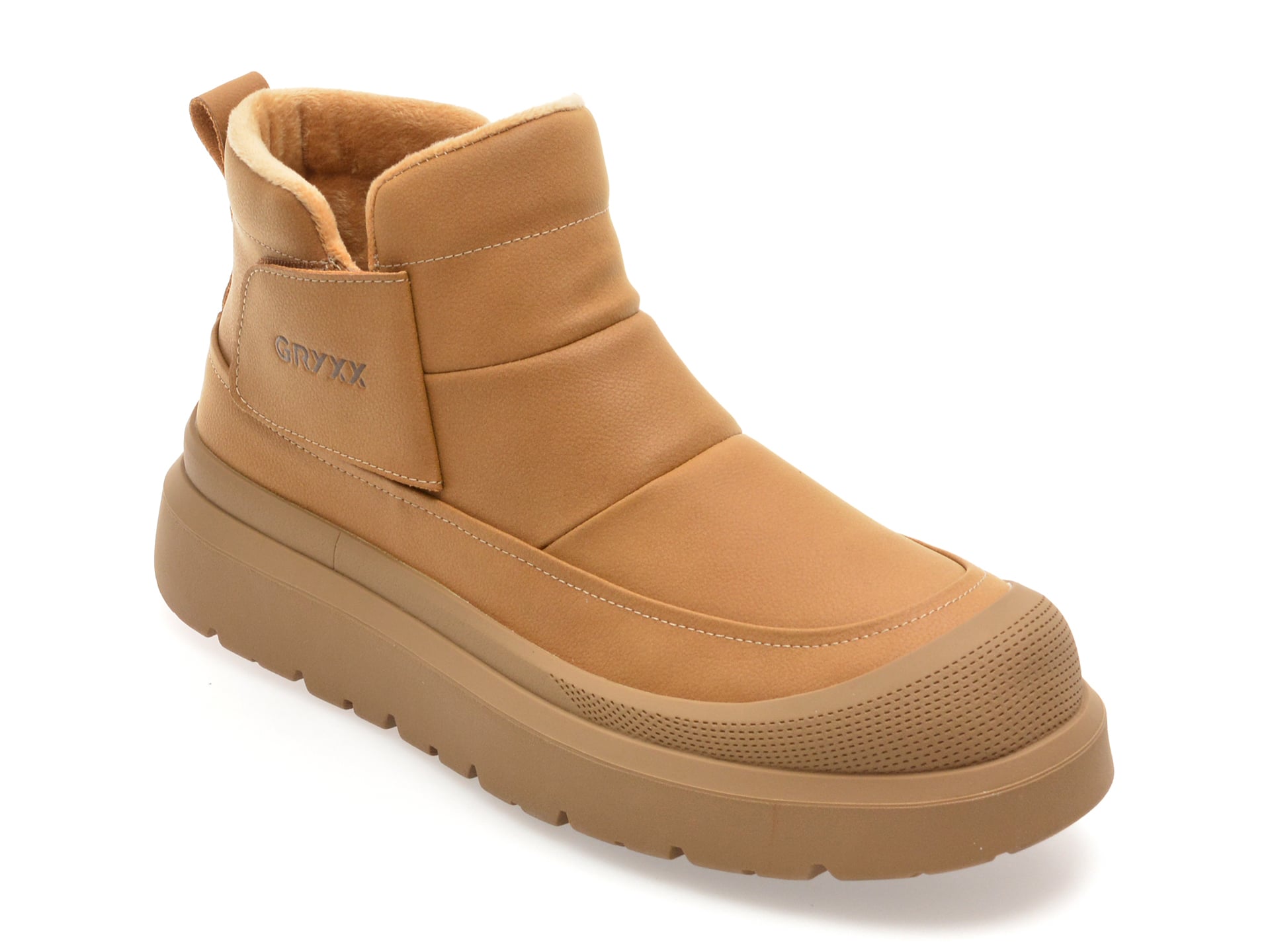 Ghete Gryxx Piele Naturală Maro - Eleganță și Confort