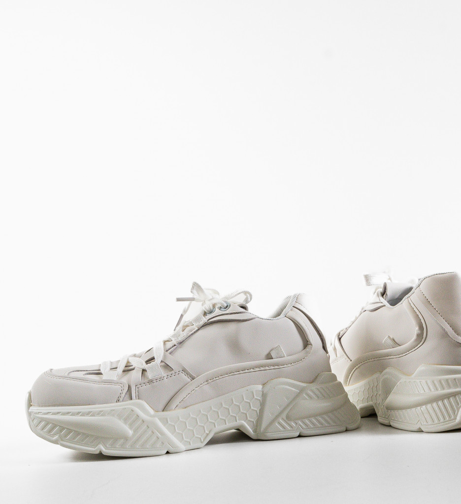 Sneakers Dama Albi | Confort și Stil Urban - imagine 6