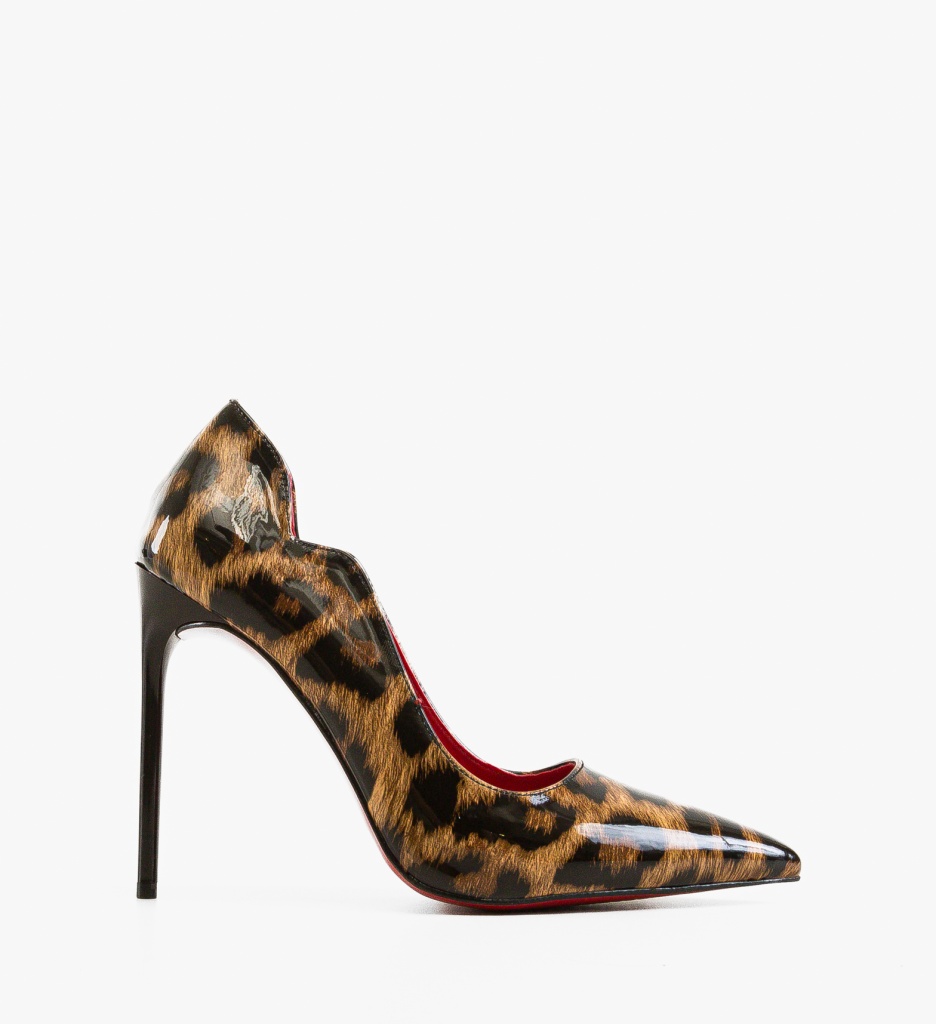 Pantofi Dudyn Print - Eleganță cu Toc - imagine 6
