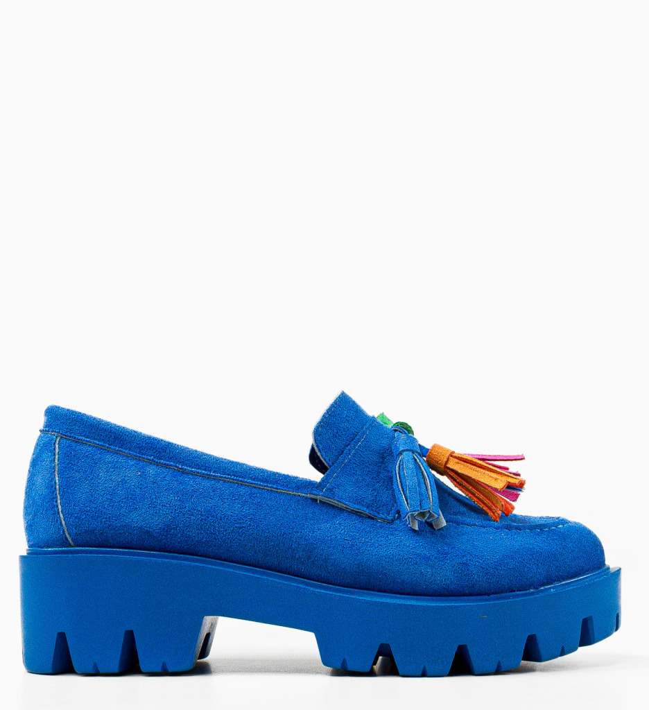 Pantofi Casual Dama Albastri - Confort și Stil - imagine 5