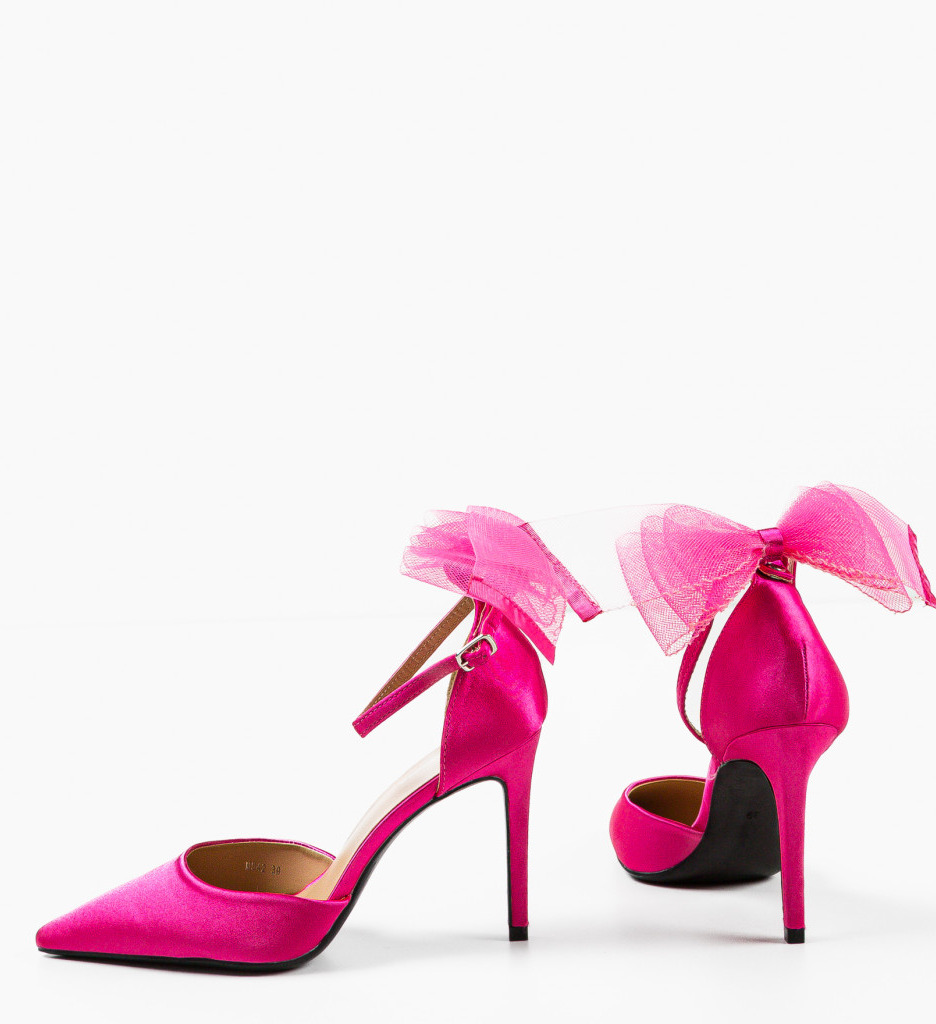 Pantofi Bernard Fuchsia - Alege-ti Stilul - imagine 6