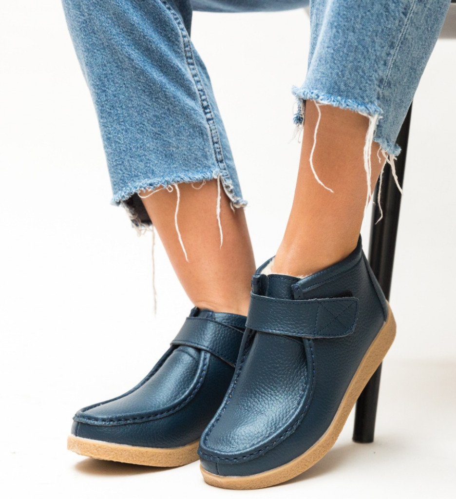 Pantofi Casual Debir Albastri | Confort și Stil - imagine 2