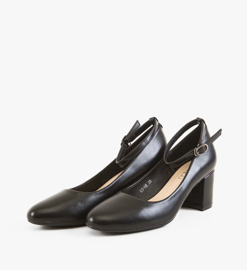 Pantofi cu Toc Lallo Negri - Eleganță Asigurată - imagine 5