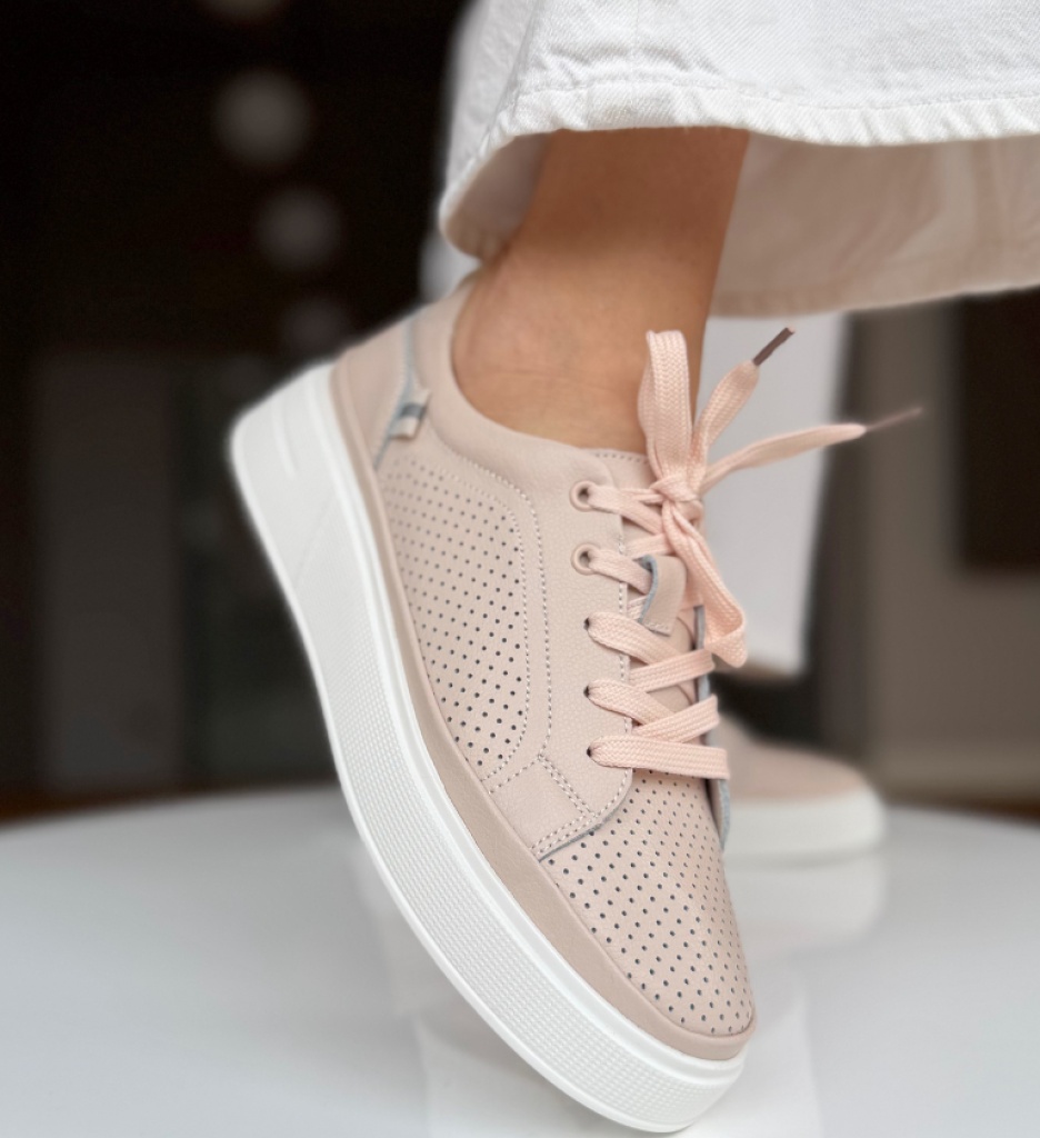 Pantofi Casual Papaye Roz – Confort și Stil - imagine 2