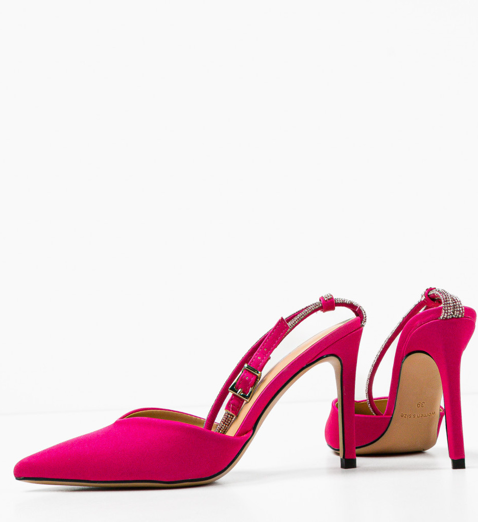 Pantofi dama Lakeshi Fuchsia - Eleganță și Stil - imagine 6