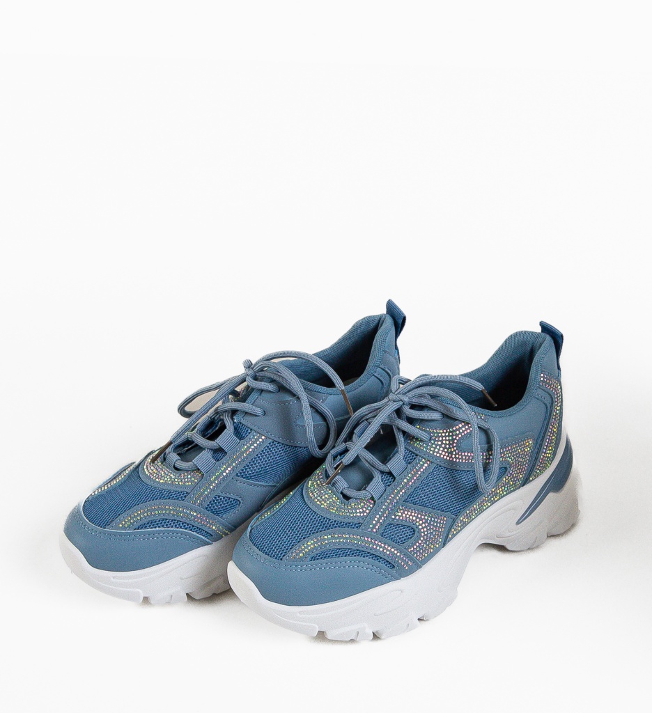 Pantofi Sport Nereus Albastri - Confort Maxim - imagine 7