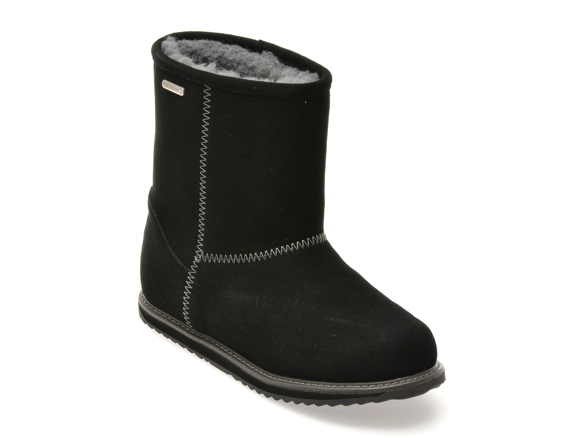 Ghete EMU Brumby negre pentru fetite