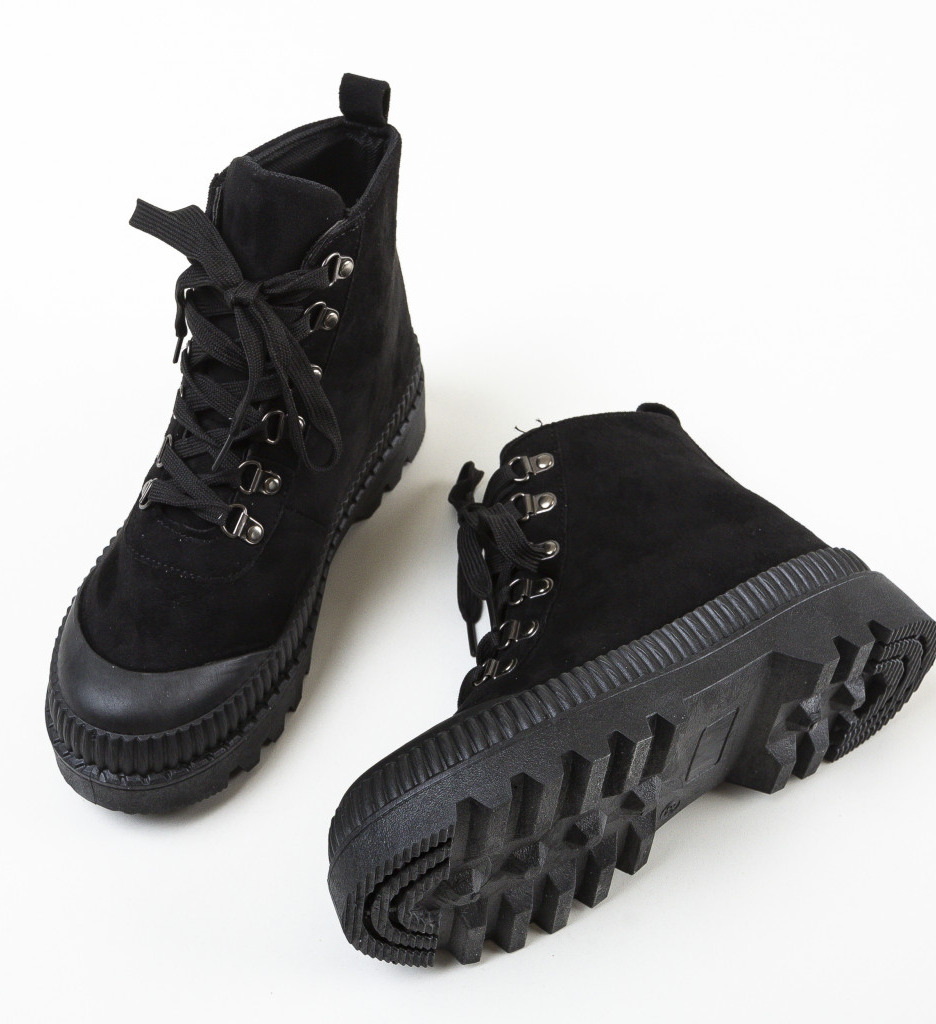 Ghete Abby Negre - Eleganță și Confort - imagine 7