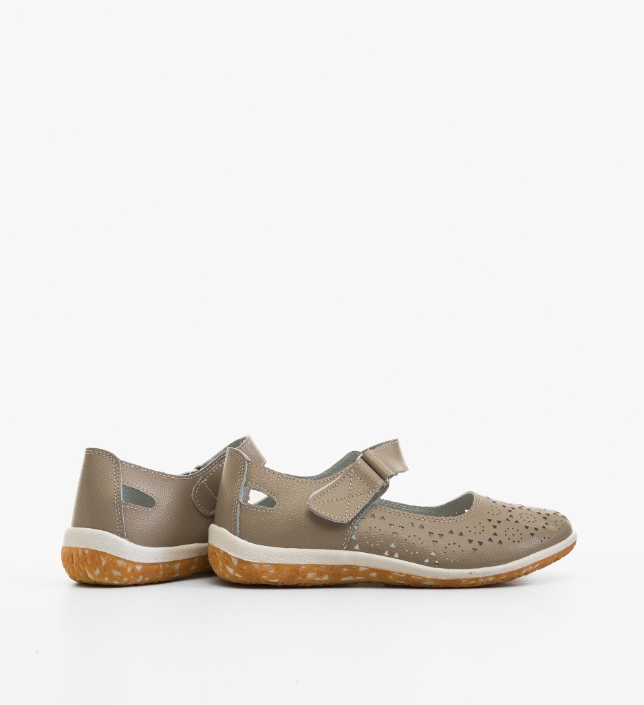 Pantofi Casual Silka Gri - Confort & Stil - imagine 4