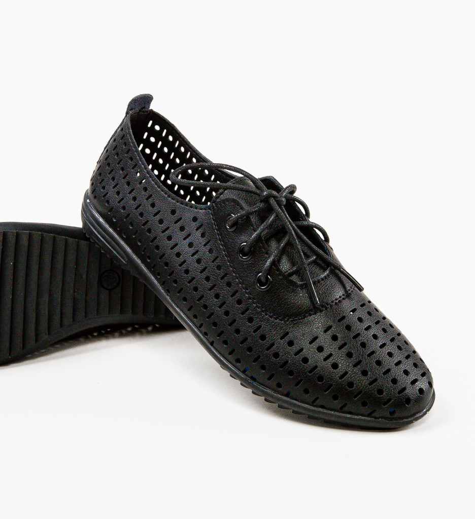 Pantofi Casual Dama Conwa Negri | Stil & Confort - imagine 6