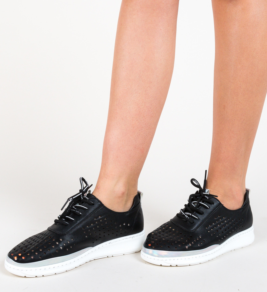 Pantofi Stora Negri | Confort și Stil Casual - imagine 3