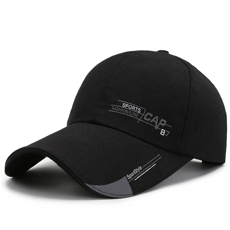 Șapcă bărbați Picadili SP046 negru, bumbac ajustabil
