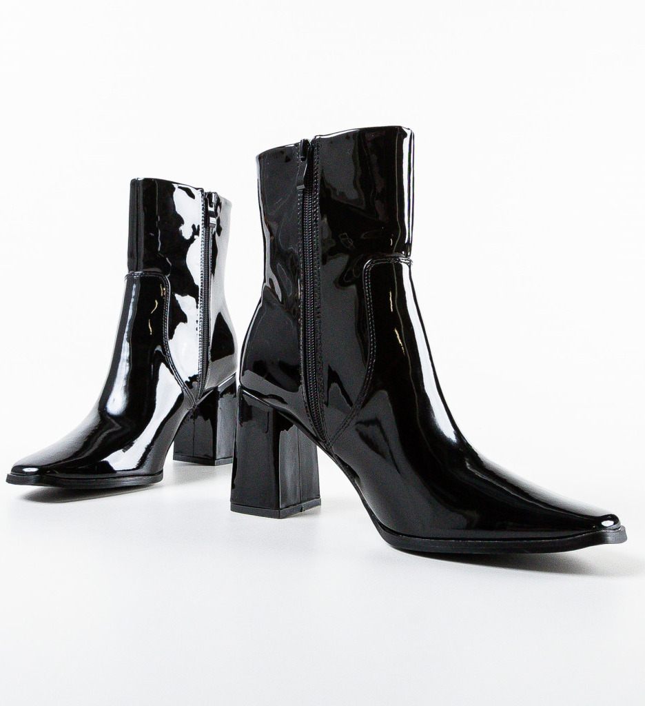 Botine Dama Rafino Negre - Eleganță și Confort - imagine 5