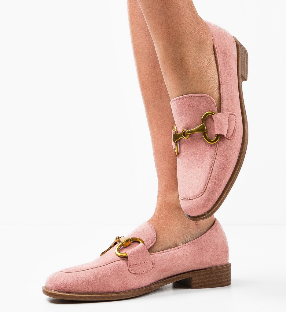 Pantofi Casual Dama Cloe Roz – Stil și Confort - imagine 3