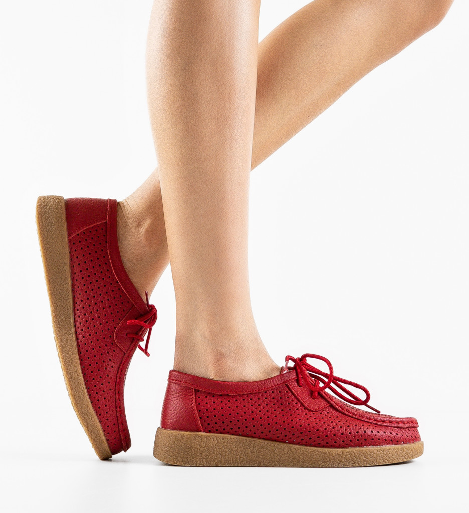 Pantofi Casual Yorker Rosii - Stil și Confort