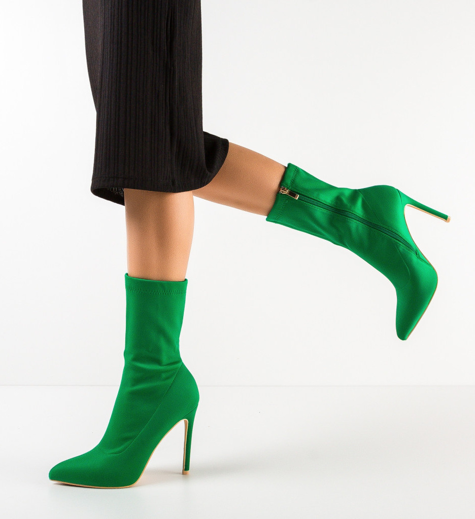 Botine Sullivan Verzi - Eleganță și Stil - imagine 3