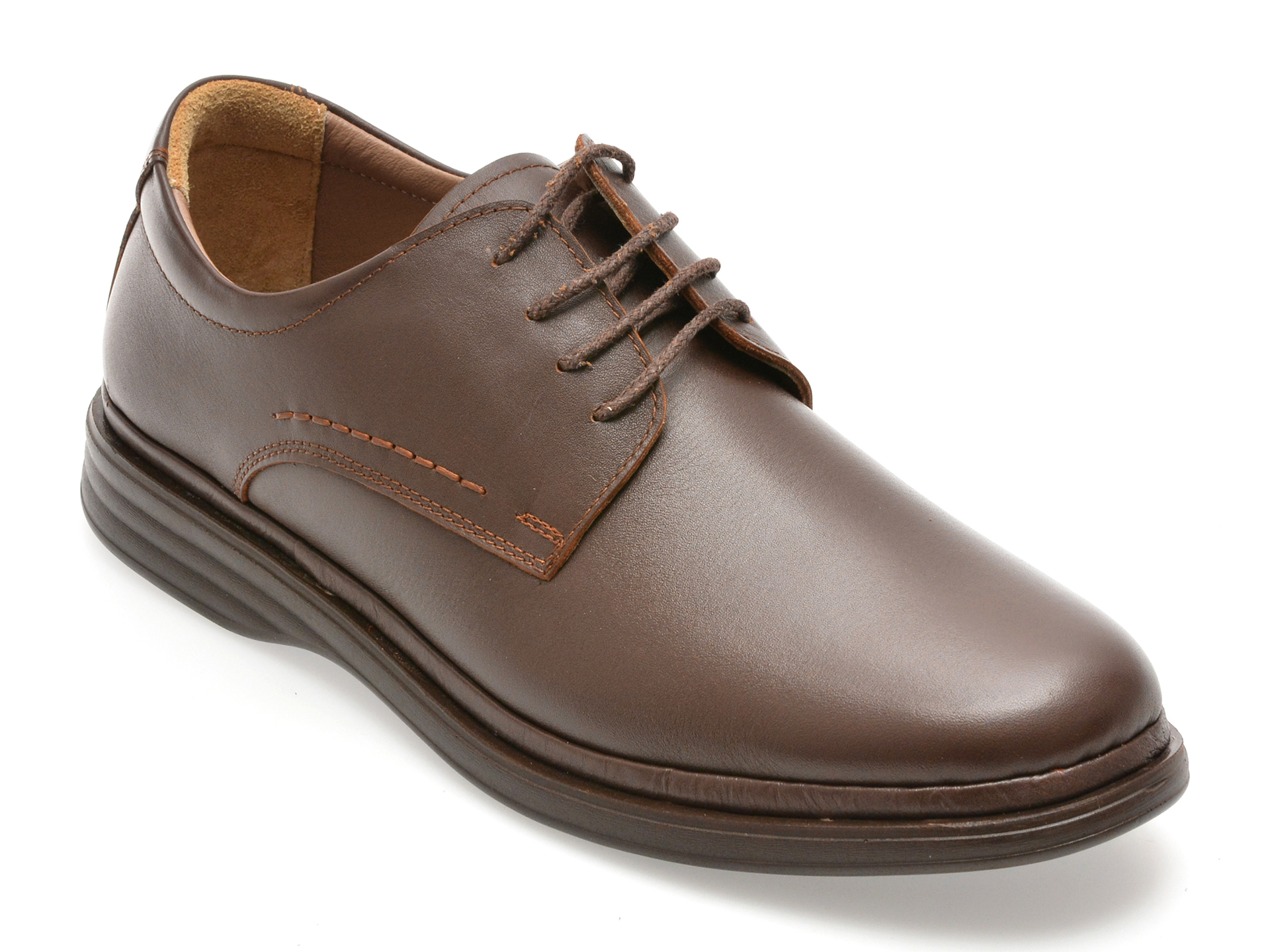Pantofi Bite the Bullet Maro - Piele Naturală