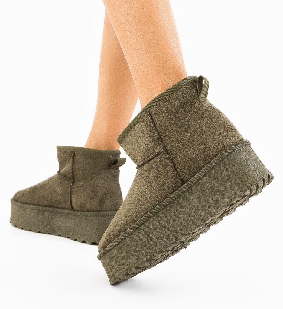 Cizme UG Latte Khaki - Confort și Stil - imagine 3