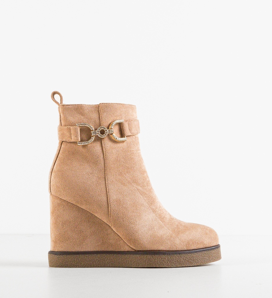 Botine Dama Sien Khaki | Eleganță și Confort - imagine 8