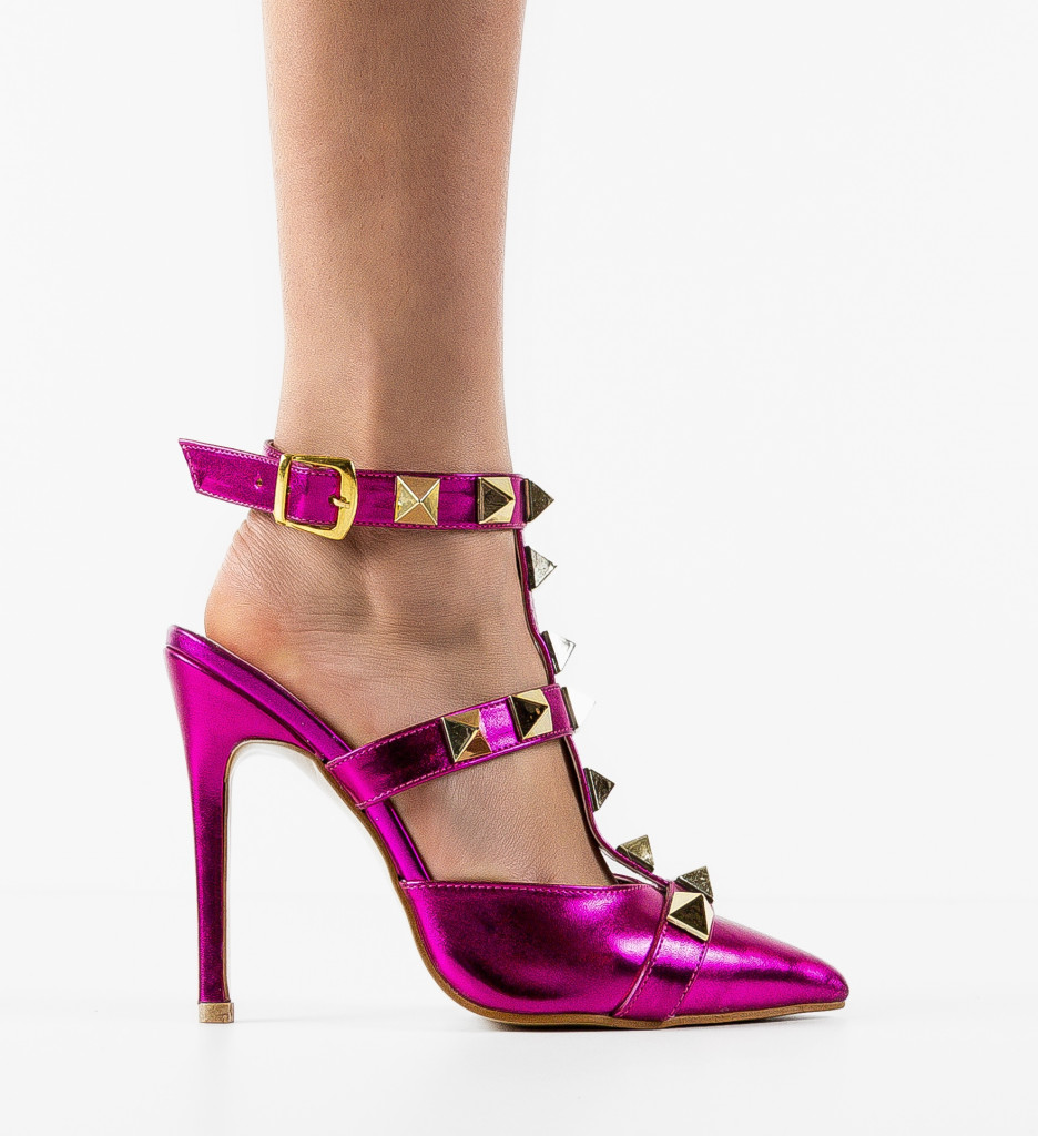 Pantofi Habilay Fuchsia 2 - Eleganță și Stil - imagine 7