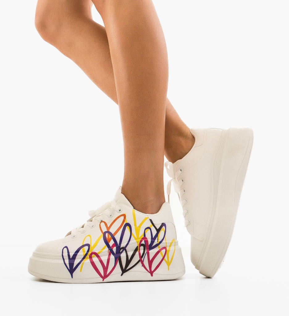Sneakers Natali Dama Albi - Confort & Stil Urban - imagine 3